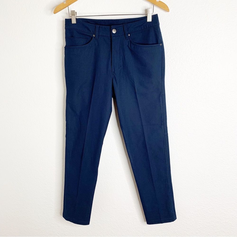 Lululemon Navy‎ Blue Trouser Pants Size 28